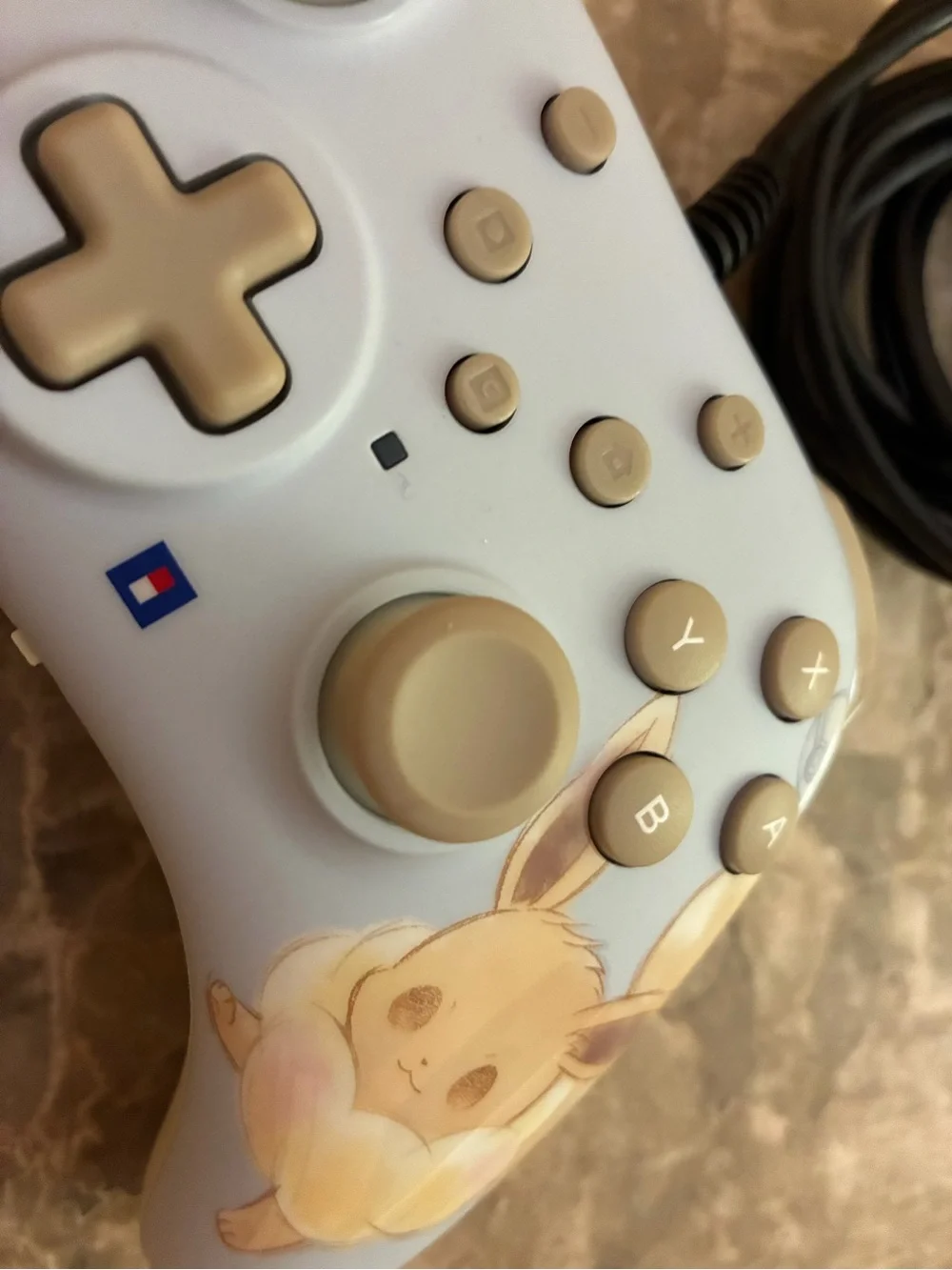 Eevee Cottage Core Blue Wired Switch 2 Controller